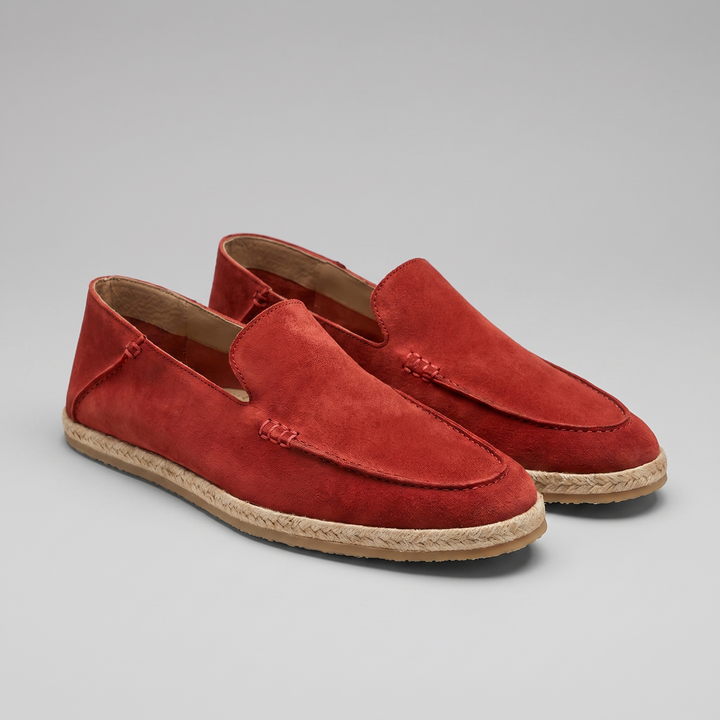 Landon | Men's Suede Espadrille Loafers