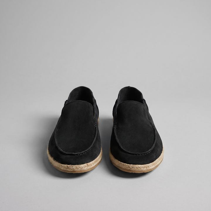Landon | Men's Suede Espadrille Loafers