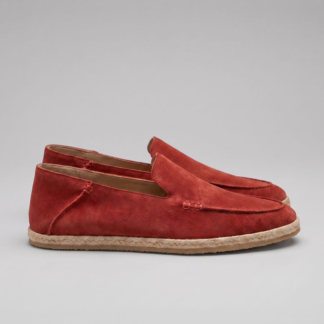 Landon | Men's Suede Espadrille Loafers