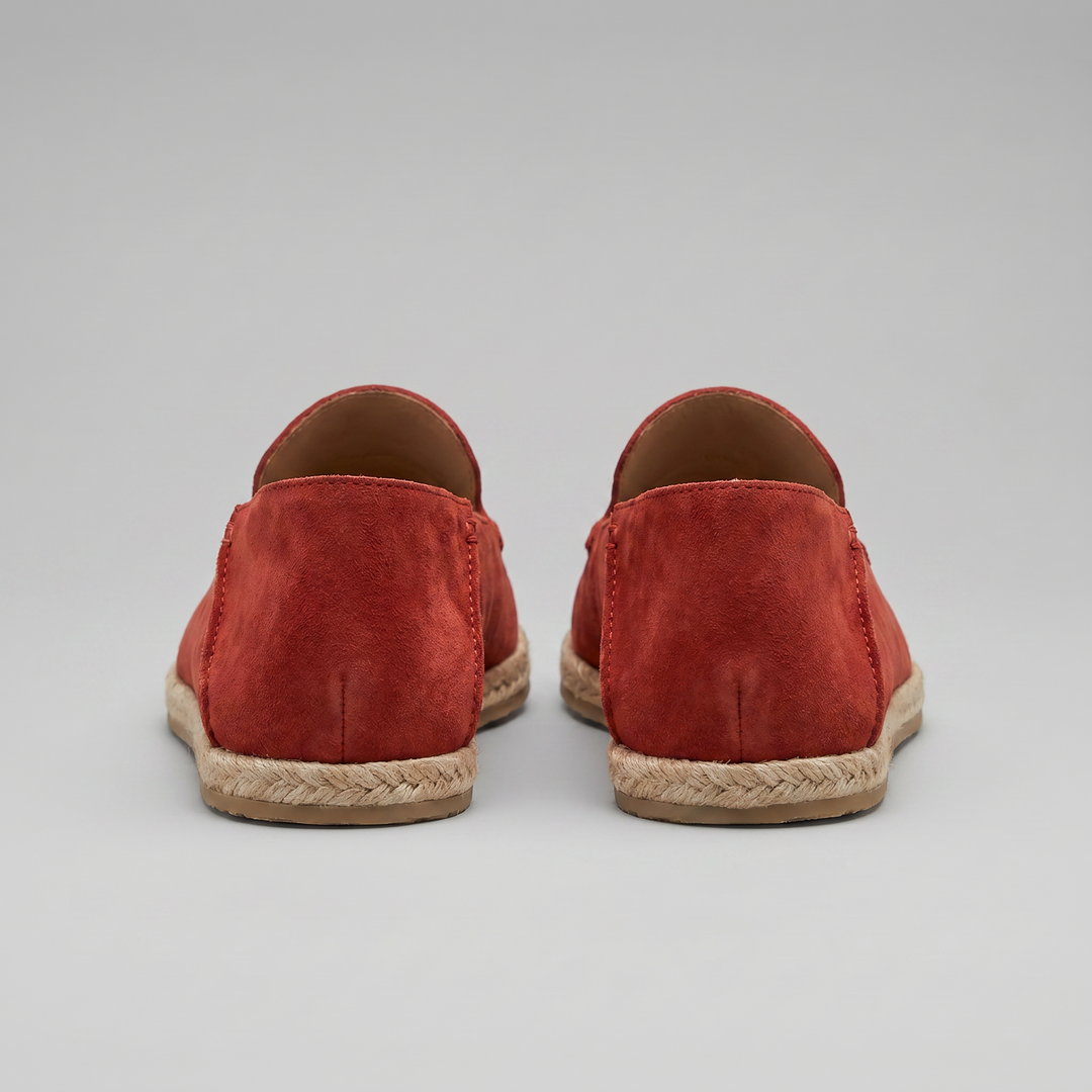 Landon | Men's Suede Espadrille Loafers
