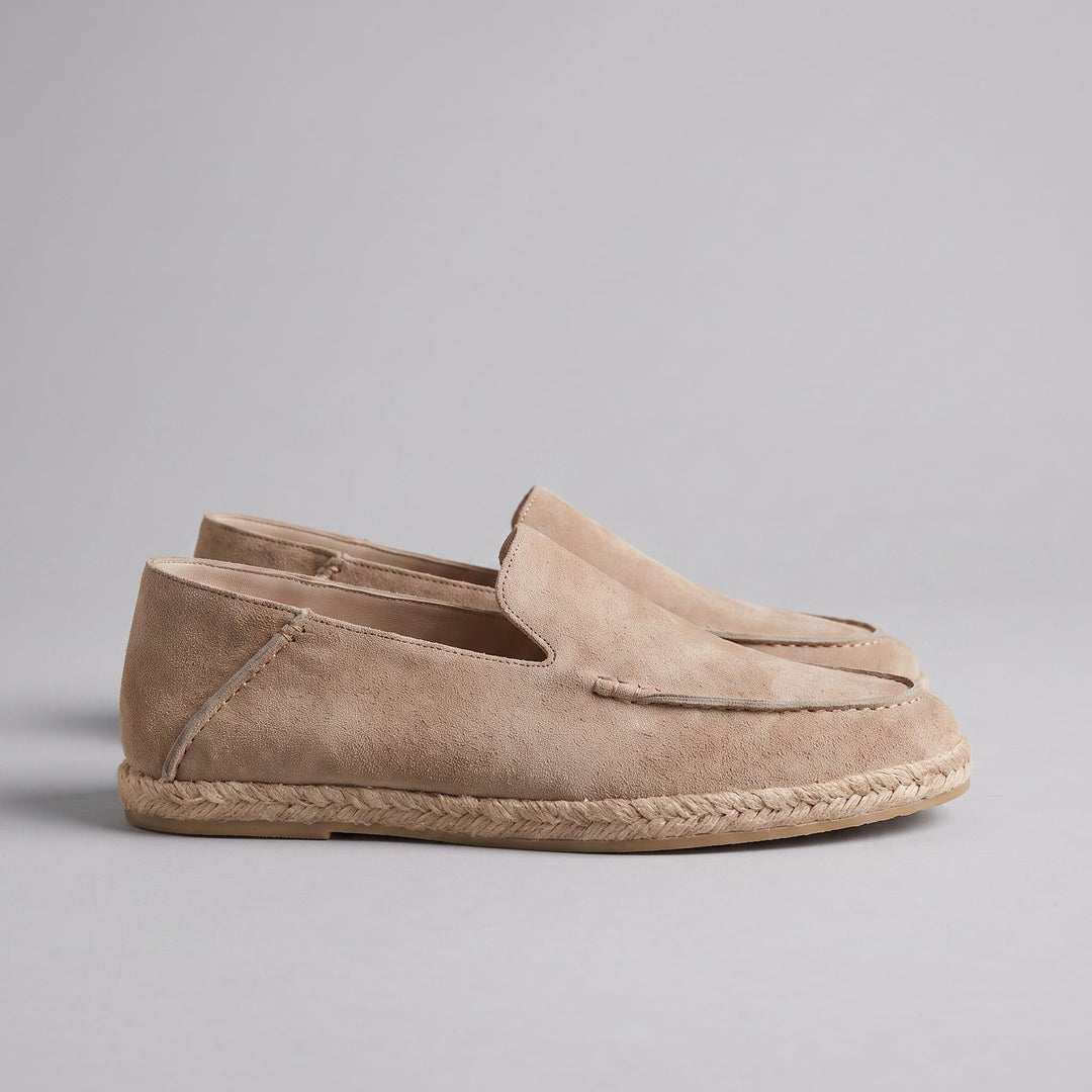 Landon | Men's Suede Espadrille Loafers