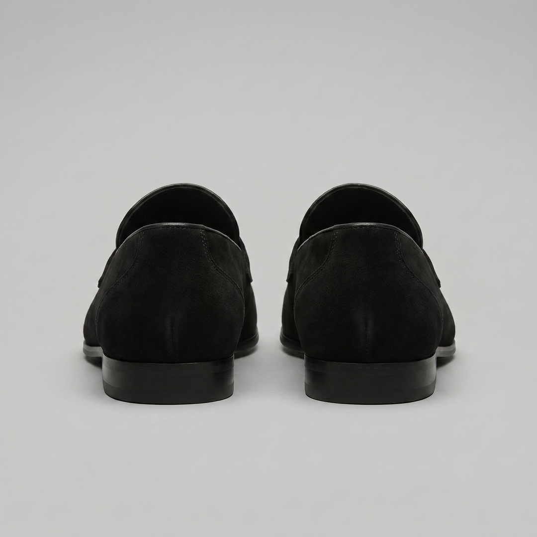 Connor | Men's Suede Penny Loafers