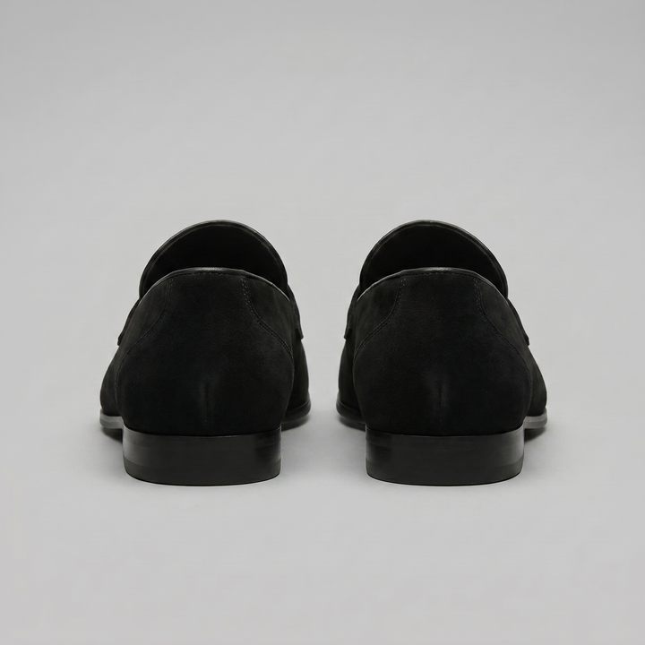 Connor | Men's Suede Penny Loafers