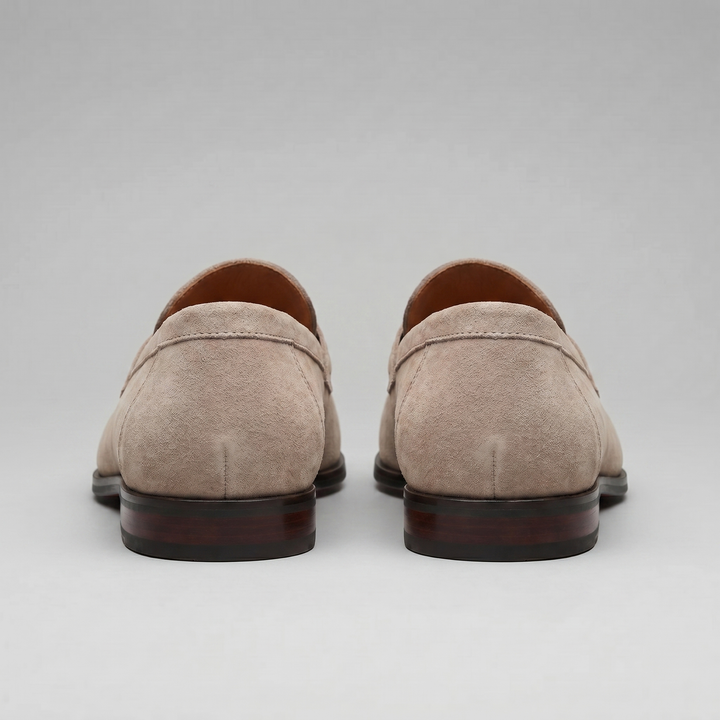 Connor | Men's Suede Penny Loafers