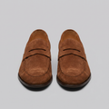 Connor | Men's Suede Penny Loafers