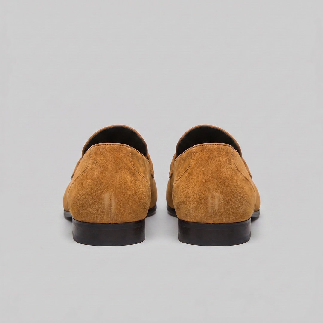 Connor | Men's Suede Penny Loafers