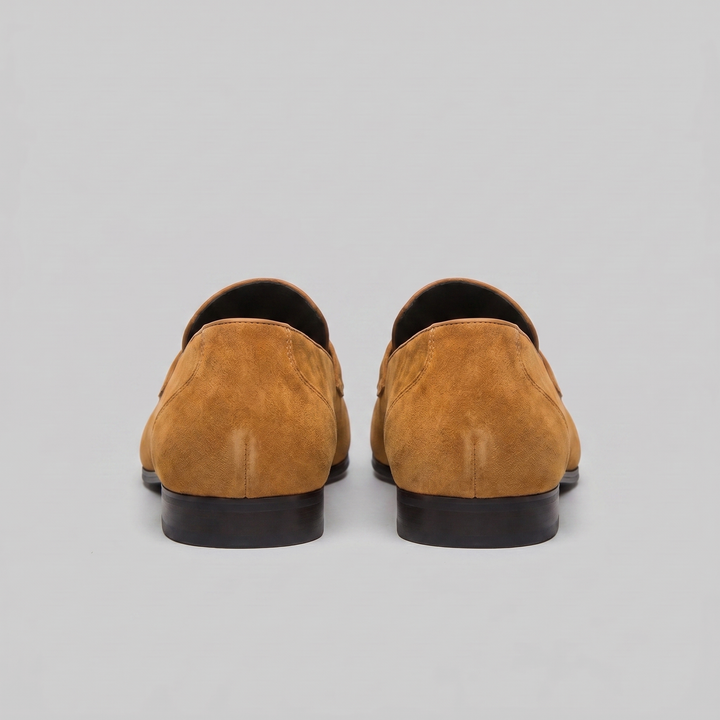 Connor | Men's Suede Penny Loafers