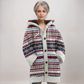 Paisley | Nordic Cozy Hooded Cardigan