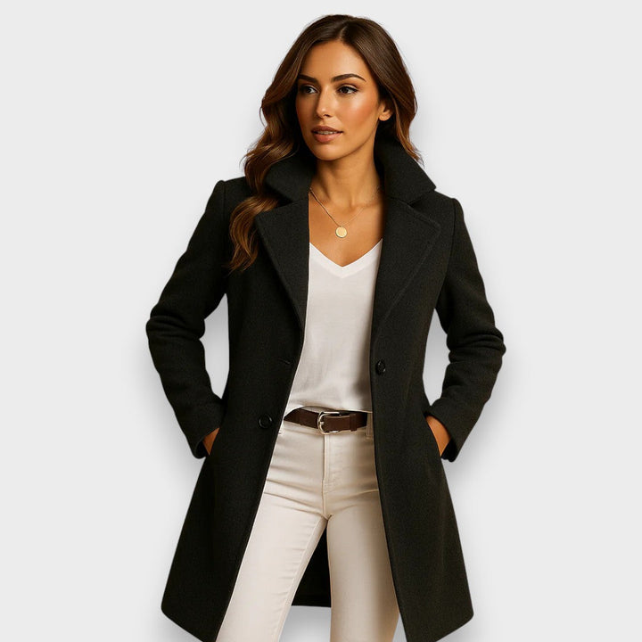 Victoria | Classic Tailored Wool Coat