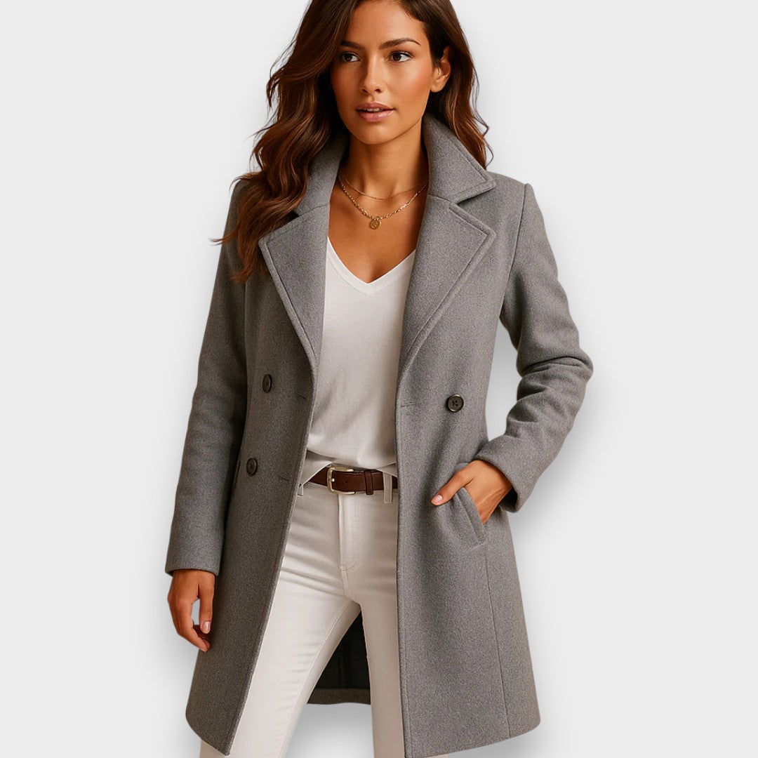 Victoria | Classic Tailored Wool Coat
