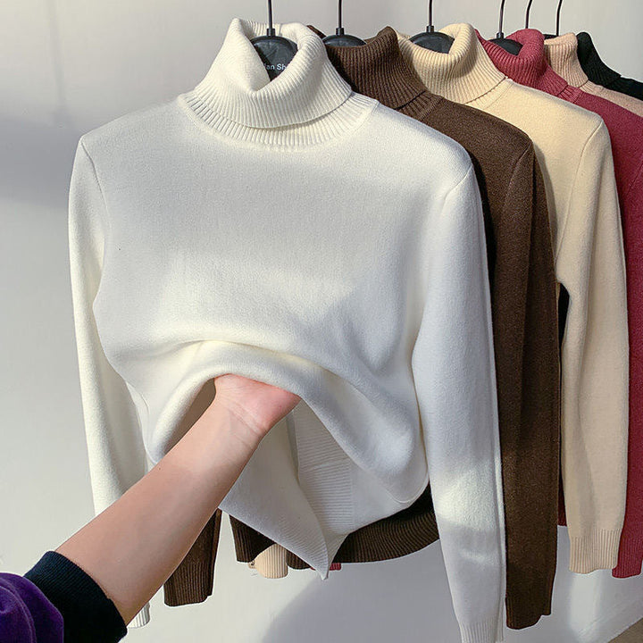 Callista | Thermal Fleece-Lined Knit Turtleneck